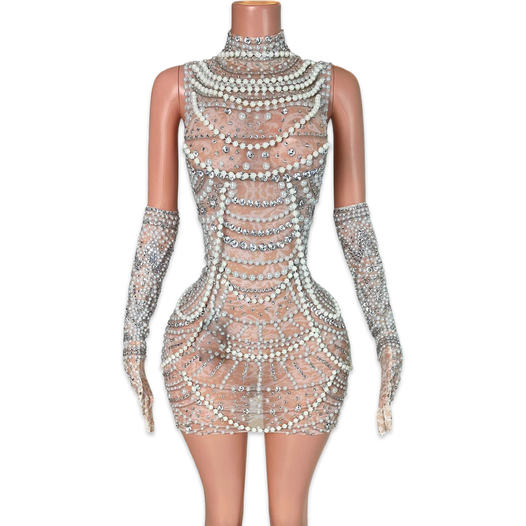 Juno Frost Mini Dress