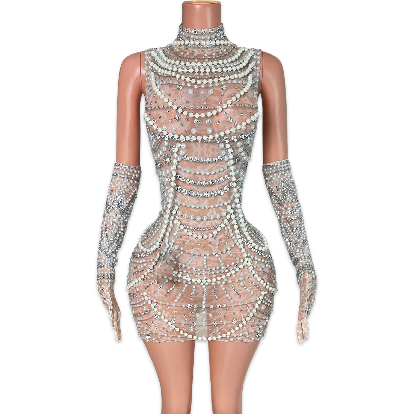 Juno Frost Mini Dress