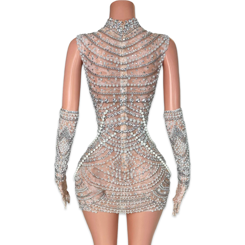 Juno Frost Mini Dress