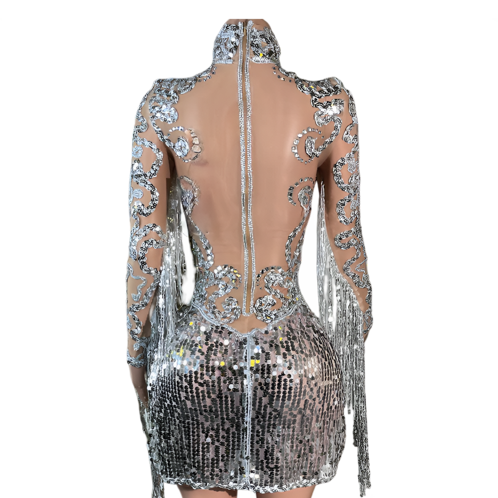 Elodie Shine Mini Dress