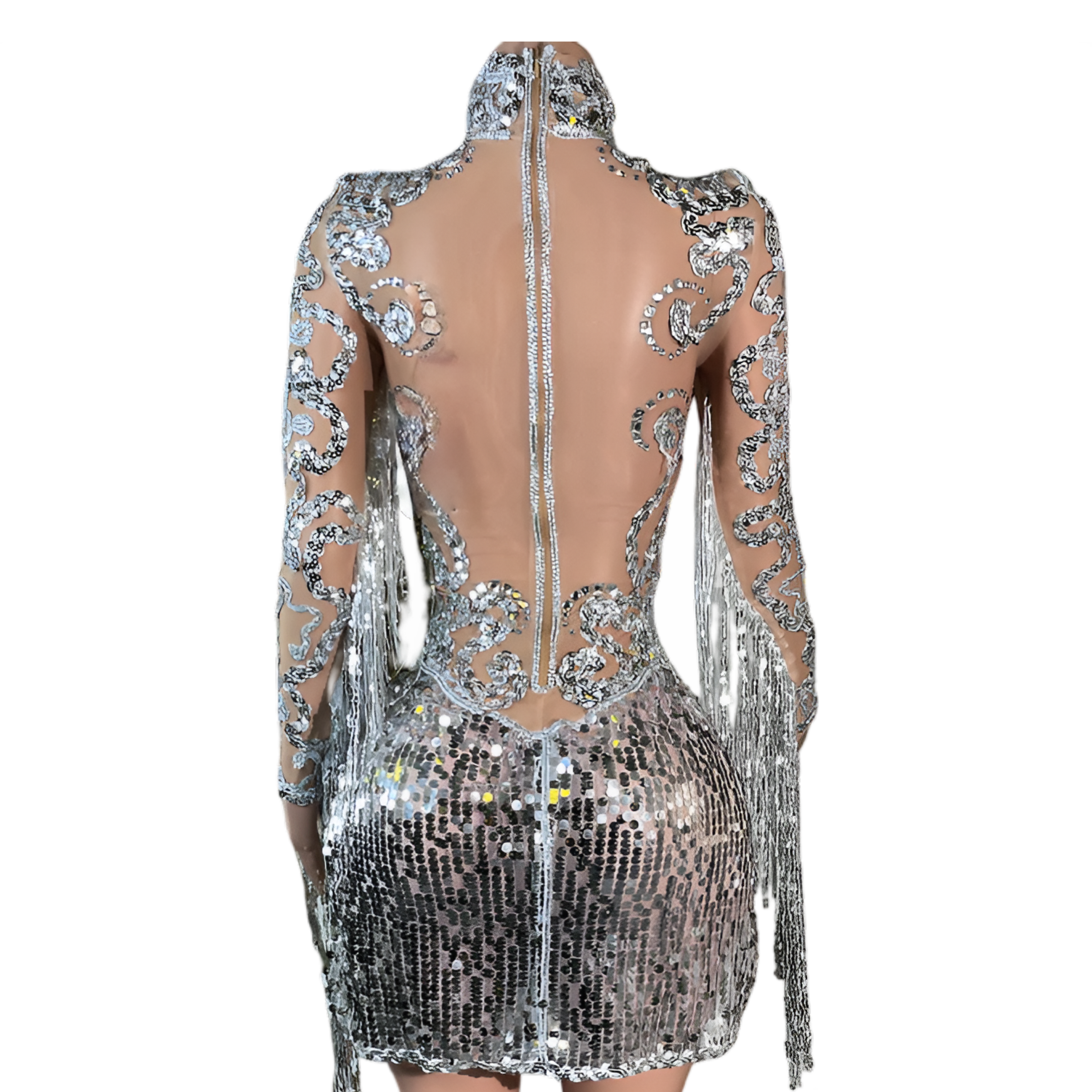 Elodie Shine Mini Dress