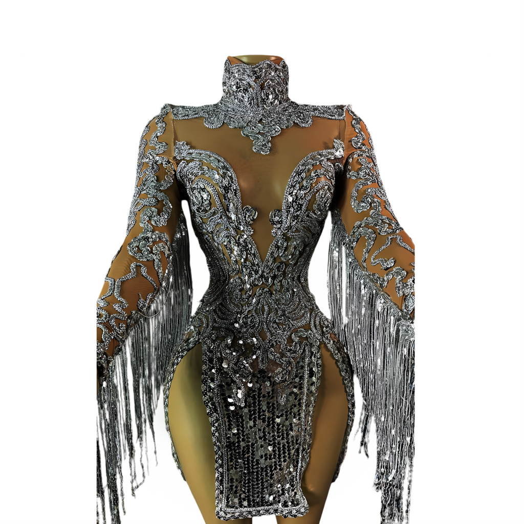 Elodie Shine Mini Dress